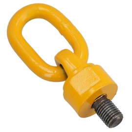 M10 x 18mm Swivel Rotating Lifting Point Eye Bolt With Ring 0.5t Capacity 1pc