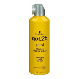 Got2b Glued Blasting Freeze Fijador Pelo Pelucas 12 Onzas                                                                                             