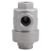 ASHATA Aluminum Air Valve,Threaded 1/4" BSPT Aluminum One-way Quick Exhaust