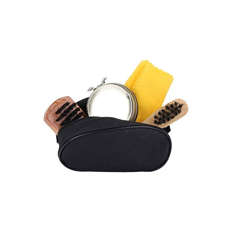 Fosco Clear Shoe Cleaning Kit, black