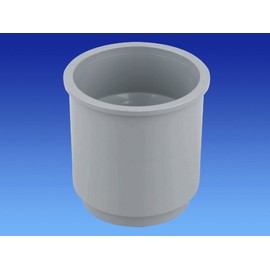 Wavin OSMA Roundline Downpipe Pipe Connector Grey 0T024g