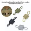 Alriedy Pack of 16 Molle Accessories Outdoor Molle Bag Buckle,