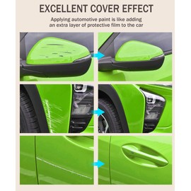 Zlirfy Touch Up Paint Pen,Car Scratch Remover for Deep Scratches,Two-In-One Car Paint Scratch Repair Pen,Car Accessories Car Paint Pen Car Touch Up Paint,Car Scratch Remover for Deep Scratches (Green)