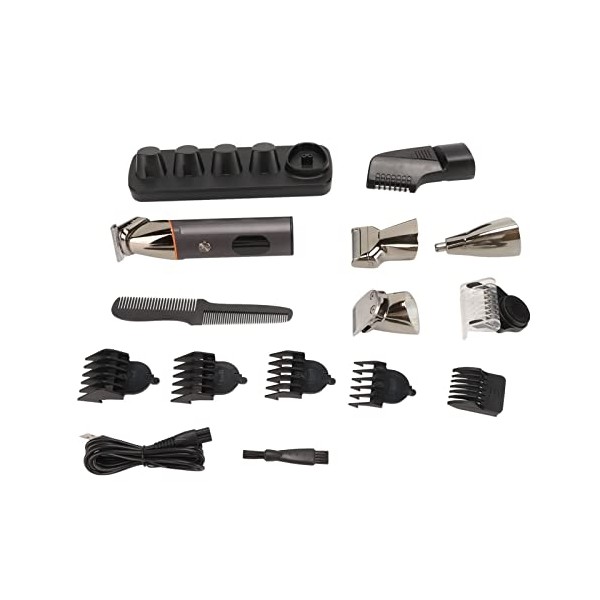 Electric Hair Trimmer Men Beard Trimmer Set R Shape Cutter