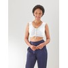 Women’s Front Closure Adaptive Bra - White MED