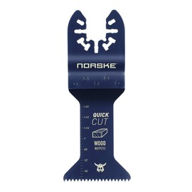 Norske Tools NOTP212 1-1/2 inch Speedy Flush Cut Oscillating Multi Tool Accessory Blade Universal Fit for Wood
