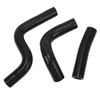 3PCS Silicone Radiator Coolant Hose Pipe Kit Stable Connection Leak