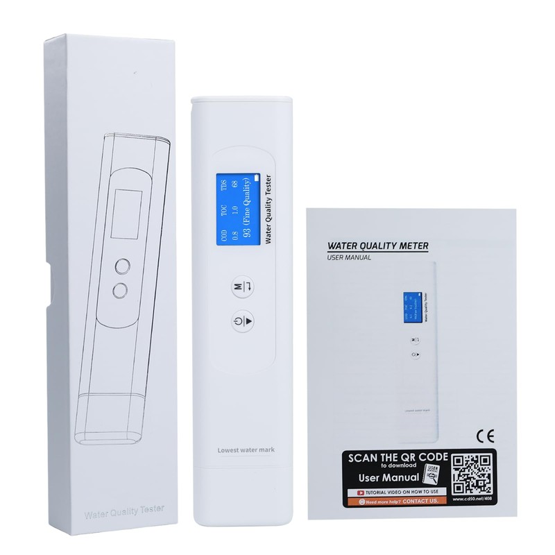 6-in-1 Water Quality Tester - TOC UV275 EC TDS COD
