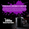Java Factory High Caffeine Ground Coffee, Da Bomb Dark Roast,