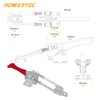 POWERTEC 2PK Toggle Clamp, 1000 lbs Holding Capacity, 334 Adjustable