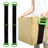 2 Pack Lifting Straps for Movers Adjustable Lifting Moving Straps