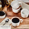 Sheffield Home - Set of 4, Large Stoneware 16oz Coffee