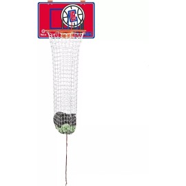 Dirty Dunk New Dirty Dunk Over the Door Basketball Hoop Laundry Hamper Unisex, LA Clippers