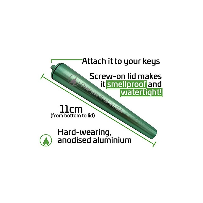 Cheeky One Smokers Club Metal King Size Joint Tube cig