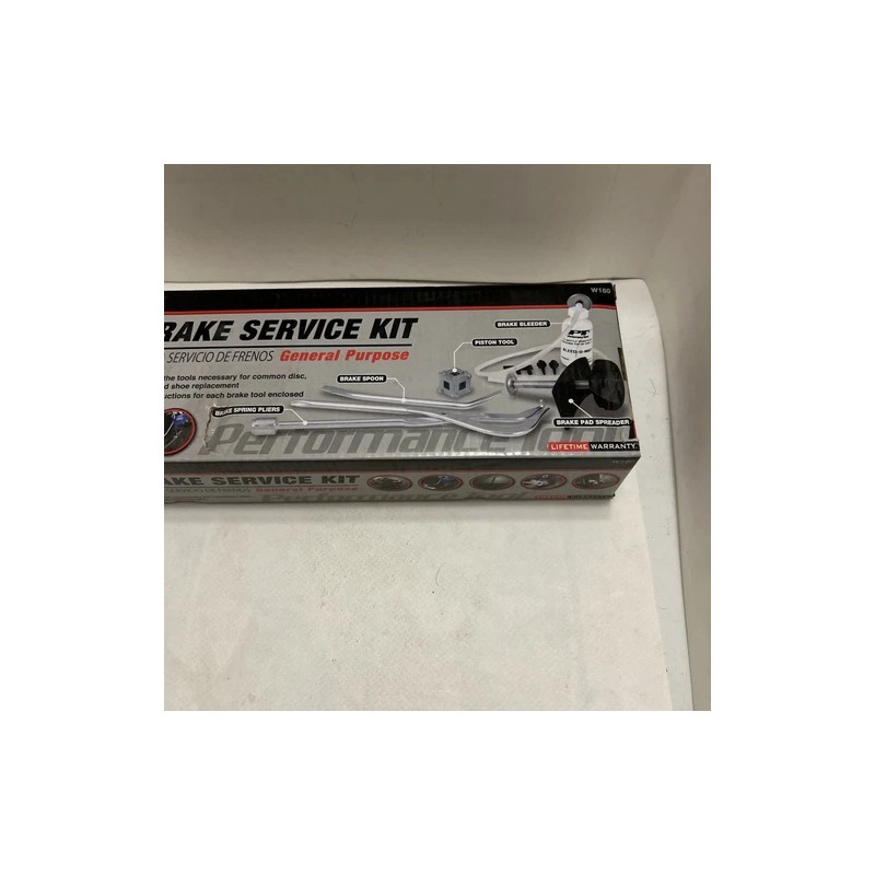 PERFORMANCE TOOL W180 GENERAL PURPOSE 5 PIECE BRAKE SERVICE KIT
