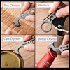 Hamans EDC Pry Bar Multi Tool Titanium EDC Crowbar Prybar