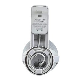 NoveraPrime ] Wall Mount Holder for Dot 4th & 5th Gen & Hopestar H52, Outlet Hanger Stand with Built-in Cable Management, No Screws Drilling, Space-Saving Speaker Mount for Any Indoor Spaces - White