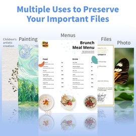 Thermal Laminating Pouches, FungLam Clear Laminating Sheets, 3 Mil Thickness Thermal Laminating Sheets, 9×11.5 Inch Laminator Sheets for Laminators, Clear Plastic Letter Size Sheets, 200 Pack.