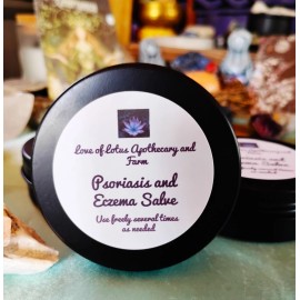 Love of Lotus Apothecary and Farm Psoriasis and Eczema Salve - Pure as Mother Nature Made