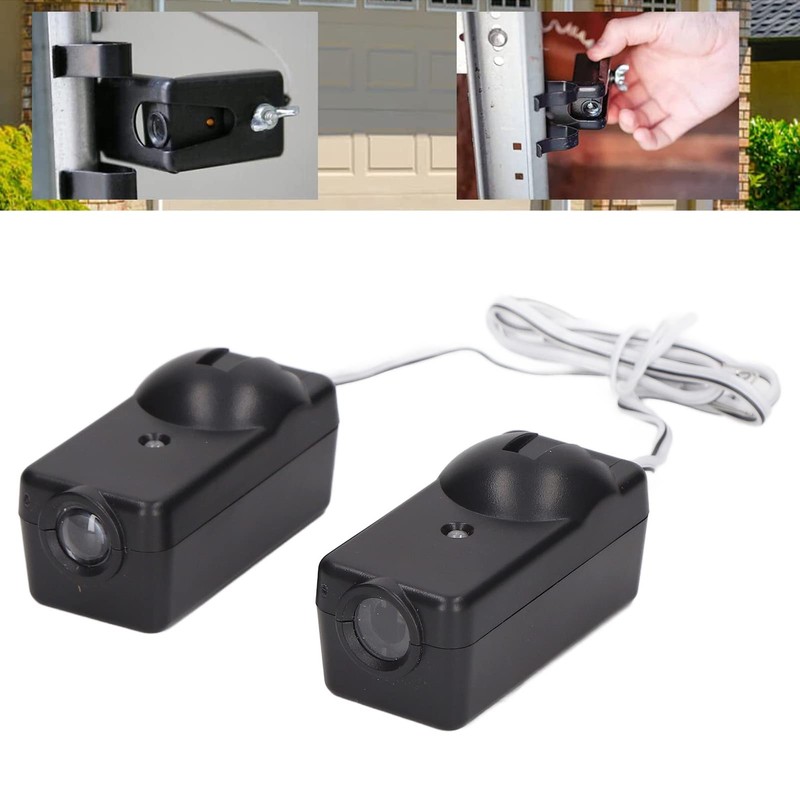 Garage Door Safety Sensor Kit, Compatible with, Chamberlain, Sears, Raynor,