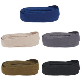 PH PandaHall 25 Yards Cotton Webbing Strap, 1 Inch Wide Heavy Cotton Webbing Fabric Ribbon Trim Natural Heavy Duty Style Flat Polyester Bands for Bag Handles Making Belting Stitched Sewing