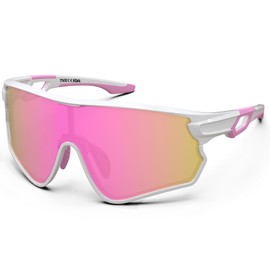 BEACOOL Polarised Sports Glasses UV400 Protective Sunglasses TR98 Flexible Frames Safety Glasses for Men and Women Suitable for Outdoor Activities Driving Fishing Running Hiking