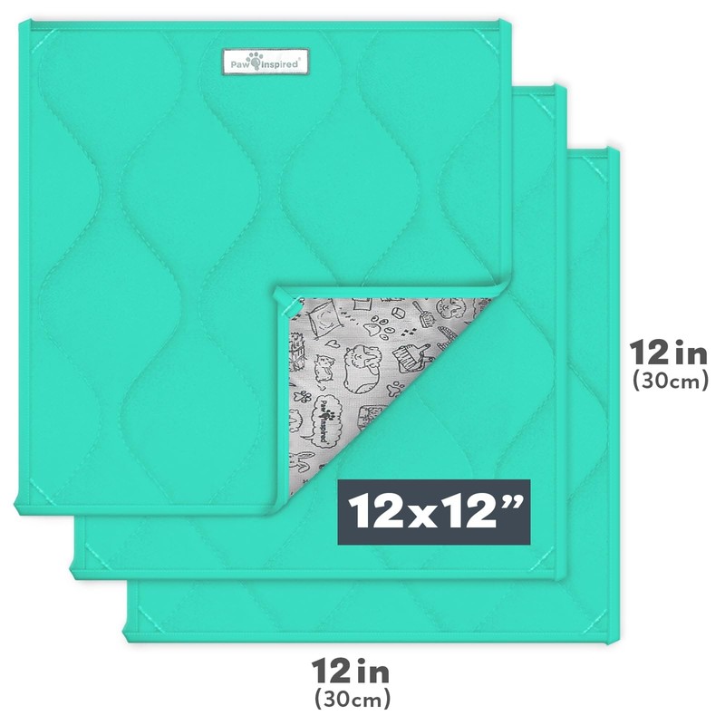 Paw Inspired Guinea Pig Cage Liners Pads | Washable Fleece