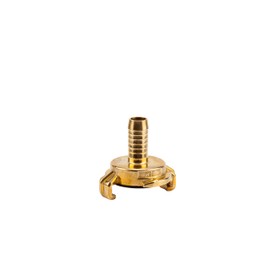 Gardena Brass quick coupling hose section Hose adapter for 13 mm (1/2 inch) and 16 mm (5/8 inch) hoses (7100-20)