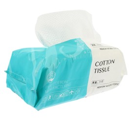 DECHOUS Cotton Face Cleaning Wipes Soft Makeup Remover Tissues for All Skin Types Travel Washcloths for Dirt Removal for Daily Use