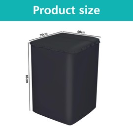 Washing Machine Cover Dryer Cover Wash Fridge Dustproof Cover – 56 x 60 x 90 cm Fridge Dust Cover with Storage Bag, Washing Machine Dust Cover, Fridge Dust Cover