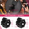 Taeku Barbell Clamps, 1 Pair Quick Release Weight Bar Clips