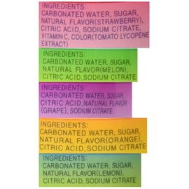 Ramune Japanese Marble Soft Drink Mix Variety 8 Flavors 8 Bottles by Hata Shanderia