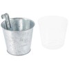 GREENHOUSE French Silver Tin with Hooks S 3396-B