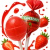 Strawberry Lollipops – 65 Count Bulk Candy Pack, Individually Wrapped
