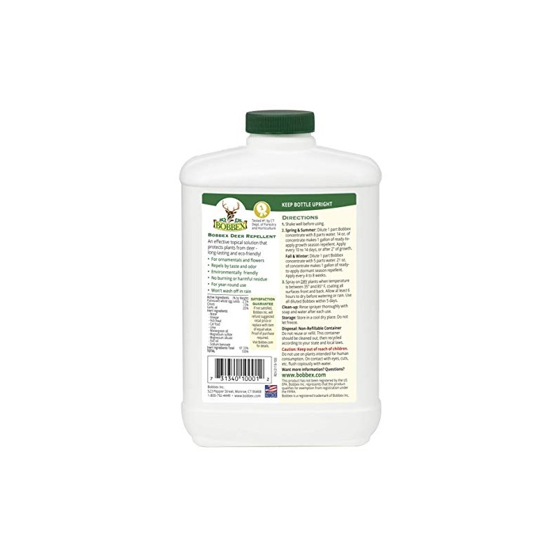 Concentrated Deer Repellent - Bobbex | Deer, Elk, and Moose