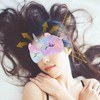 1 Pcs Eye Mask for Sleeping, Funny Blindfold, Soft Silk