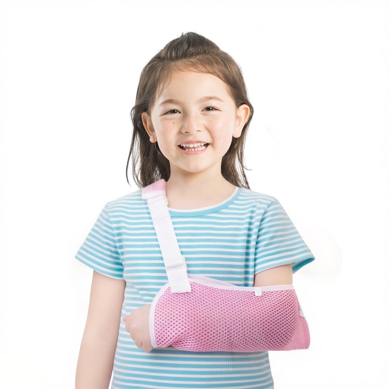 Breathable Arm Sling for Kids, Breathable Mesh Adjustable Support Arm