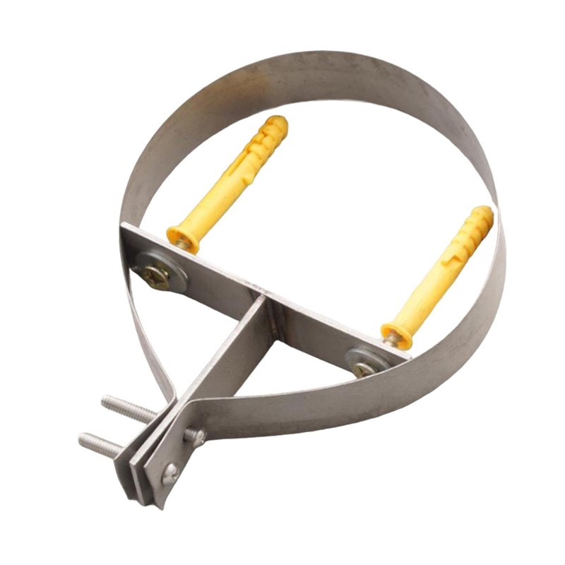 Generic 5" Chimney Pipe Bracket Ring Pipe Hanger Household Adjustable