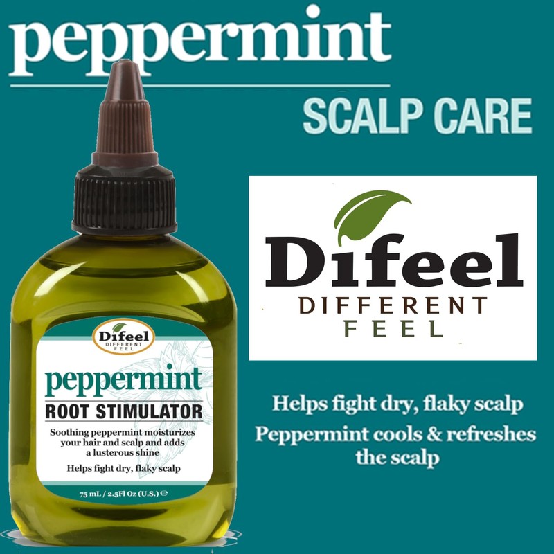 Difeel Peppermint Scalp Care Root Stimulator 2.5 oz. (Pack of