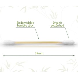 Bambaw Cotton Buds, 400 Pcs