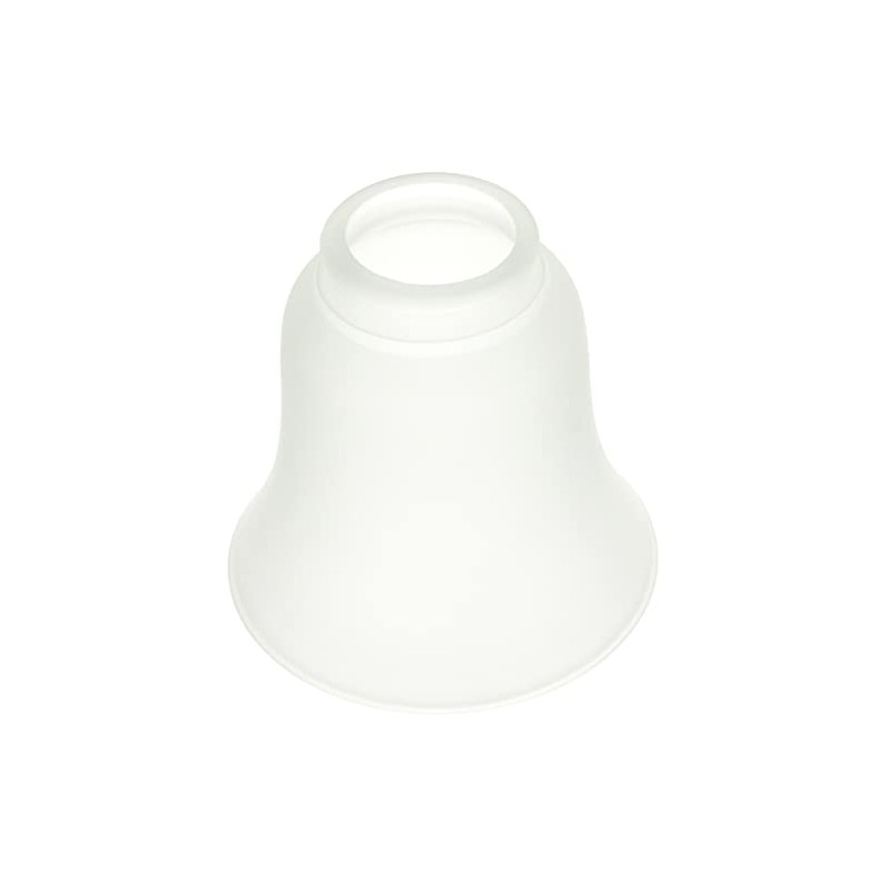 Westinghouse Lighting 8703640 4.3 cm Frosted Glass Bell Shade, White,