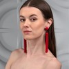 Zavana Long Tassel Earrings for Women, Long Tassel Earrings for