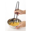 PEARL METAL BiT CC-1181 Egg Tongs Black 11.0 x 3.9