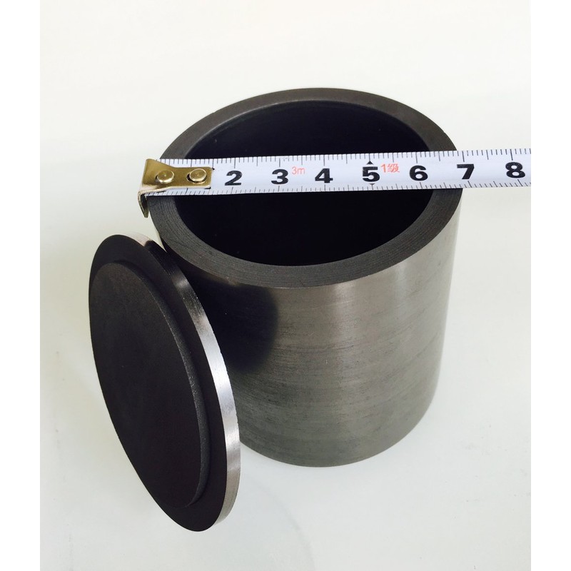 OTOOLWORLD Smelting Lab Graphite Crucible with Cover Lab Supply 70MM