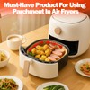 Juome Air Fryer Accessories Magnets for Parchment Paper, Silicone Magnetic