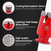 Diamond Core Drill Bit Set - FOCSTOL 12pcs Diamond Hole