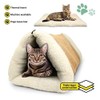 Cosy 2 In 1 Warm Igloo Bed For Pet Cat/Kitten