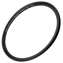 H&Y Filter Adapter 77mm Screw-in Magnet Adapter Screw in to Magnetic Adaptor Ring 77mm Convert 77mm Screw Type 77mm Filter to H&Y Magnetic 77mm S-AR77