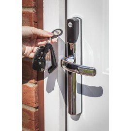 Yale P-YD-01-CON-RFIDT-BL Smart Door Lock Key Tags, Black, 2 Count (Pack of 1), One Size