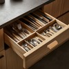 sourcing map 2Pcs Wood Drawer Pulls Handles, 64 mm/2.5" Hole